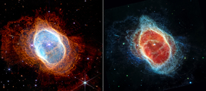 Southern Ring Nebula Pair WEBB Telescope