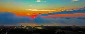 Sunrise Peekaboo Panorama Fenwick Island