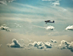 Cessna 140 Departing Delaware Coastal Airport at Georgetown