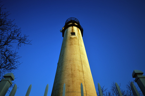 Bly Sky and the Fenwick Island Lighthouse