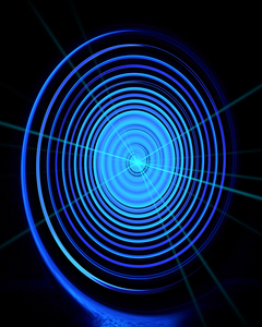 Galaxy Collective in Cobalt Blue with Star