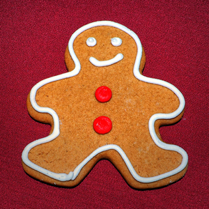 Gingerbred Man Cookie