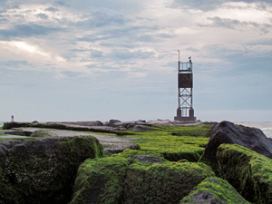 Indian River Inlet Marker on the Rocks 7180166