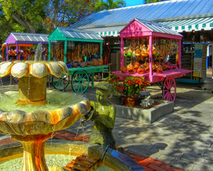 Mallory Square in Key West Florida