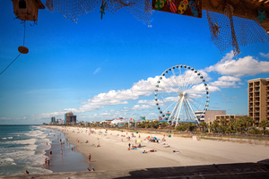 Myrtle Beach Boardwalk and Skywheel