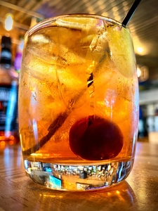Smoky Old Fashioned Cocktail