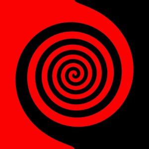 Spiral Red Black 5000