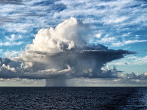Thunderstorm at Sea