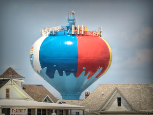 Beach Ball Water Tower Ocean City