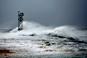 Angry Waters at the Ocean City Inlet