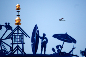 Ocean City Boardwalk Arch Up Close Abstract