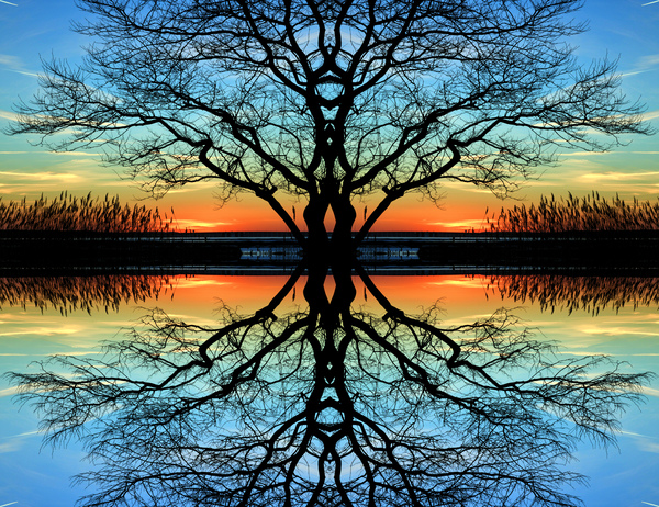 Assawoman Reflections at Ocean City Print