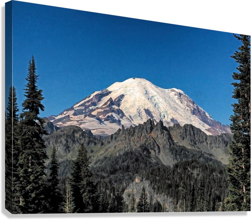 Iconic Mount Rainier Canvas Print