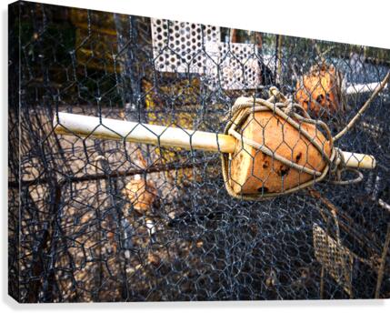 Crab Pot Float Canvas Print