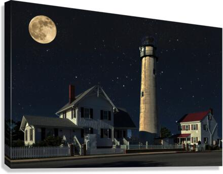 Night Light Canvas Print