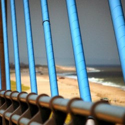 Indian River Bridge Cable Stay Abstract