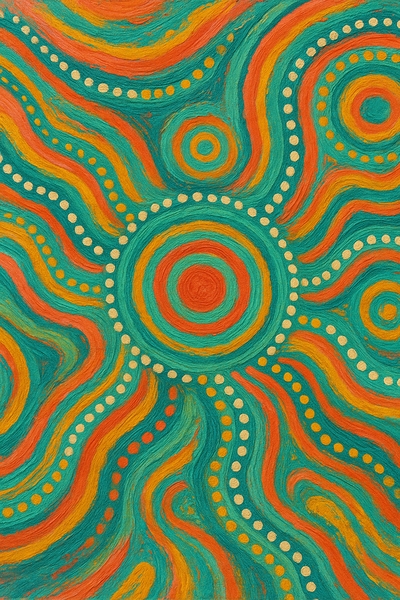 Retro Dreamtime by Jeffrey Main