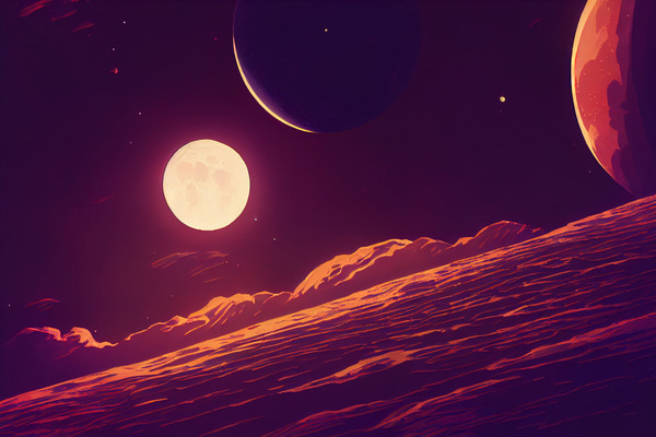 From Space 25 Print