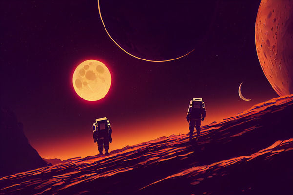 From Space 17 by Digitallyart