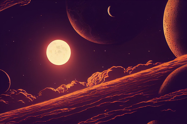 From Space 21 Print