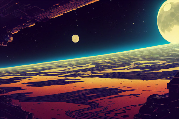 From Space 8 Print