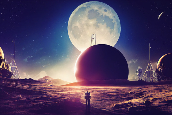 From Space 18 by Digitallyart