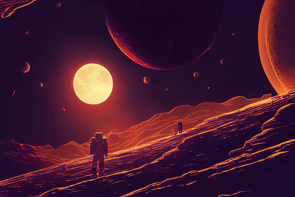 From Space 5 by Digitallyart