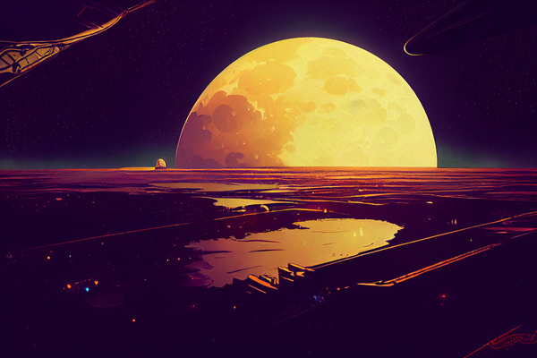 From Space 9 by Digitallyart