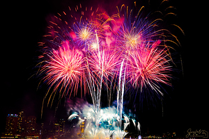 NYE 2023 Philadelphia Blue and Pink 3x2 