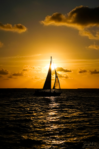 Key West Sunset Cruise Tiny Boat