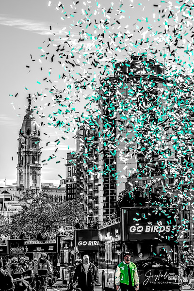 BW with Color Confetti SB Parade 2 x 3 Print