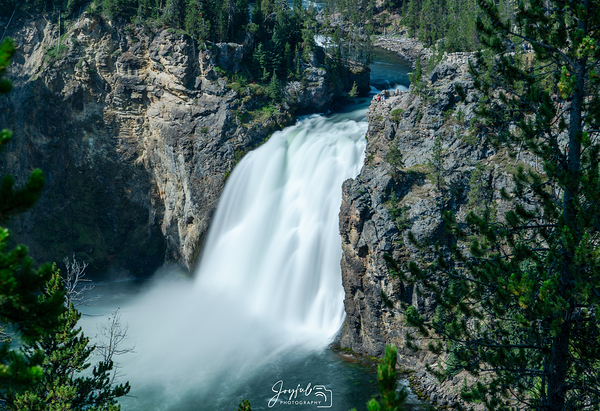 Yellowstone Upper Falls Smooth Print