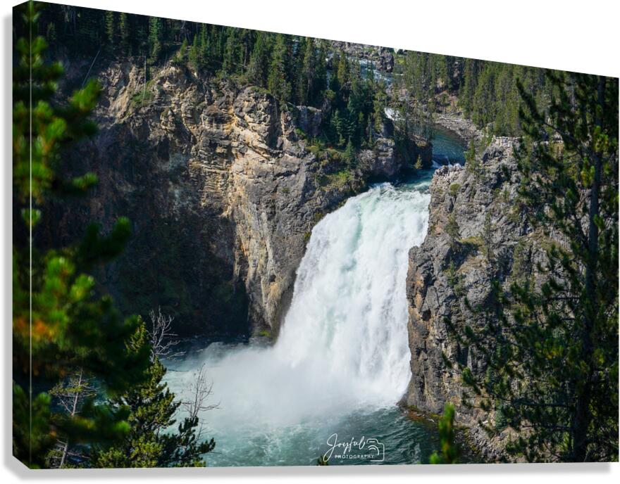 Yellowstone Upper Falls Canvas Print