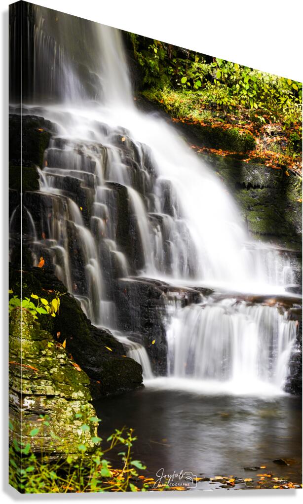 Geometric Falls Canvas Print