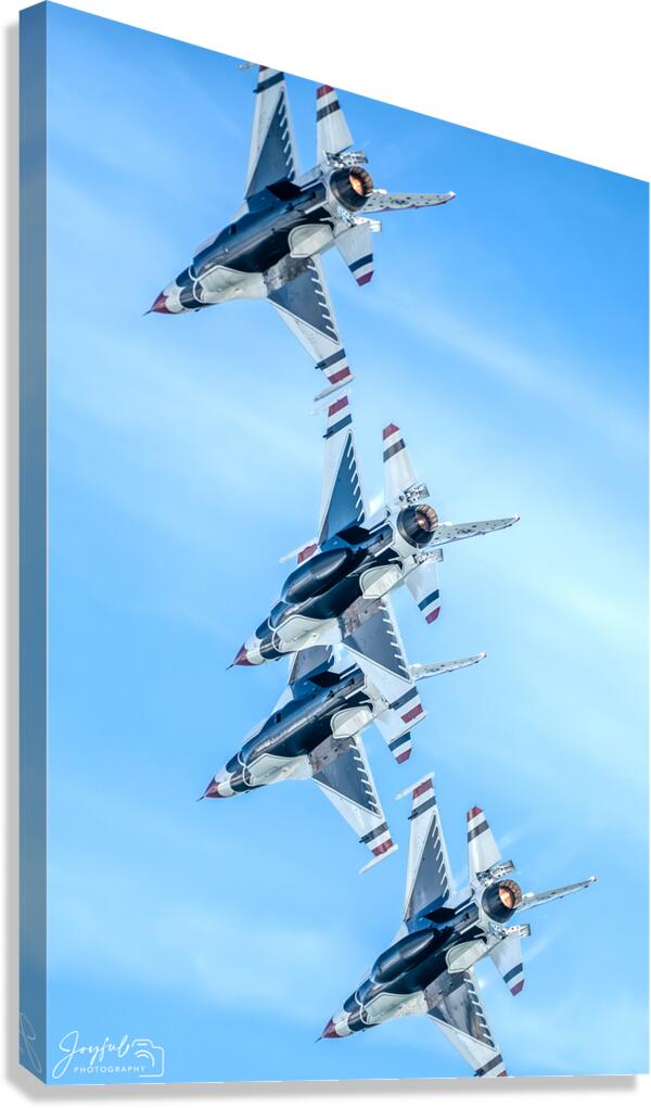 Four Vertical Canvas Print
