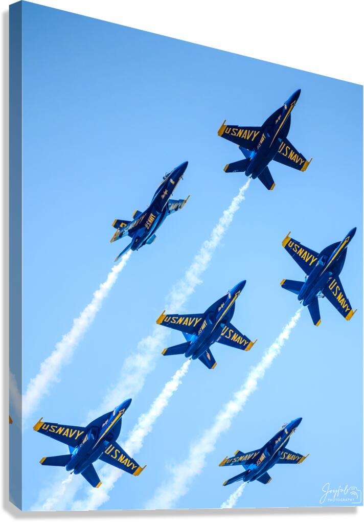 Split Six Canvas Print