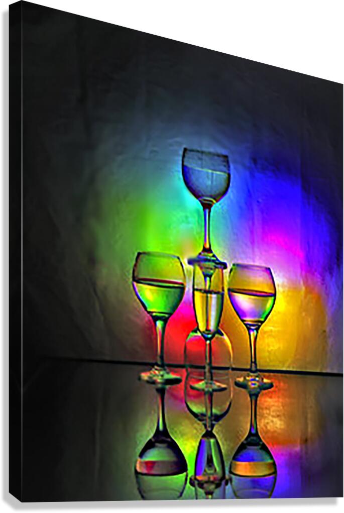Acrobats  Canvas Print