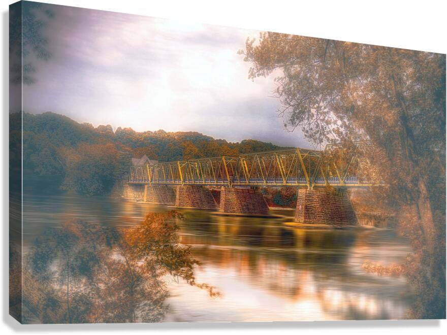 Crossing Over  Canvas Print