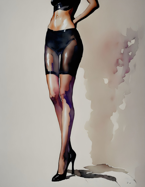 Aquarelle Fozzi 006 Print