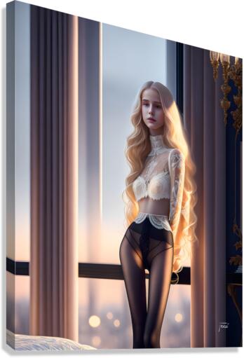 New York Show Dancer | GFA 008 Canvas Print