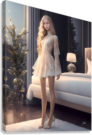 New York Show Dancer | GFA 009 Canvas Print