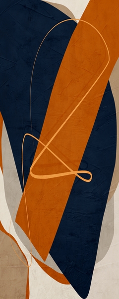 ABSTRACT ART OF ORGANIC SHAPES 5 by Online Arts