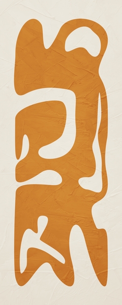 ABSTRACT ART OF ORGANIC SHAPES 7 by Online Arts