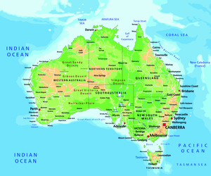 Australia Map