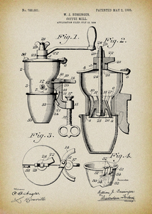 Coffee Mill Patent