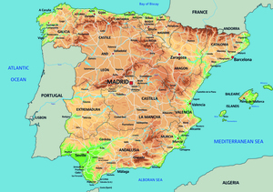 Spain Map