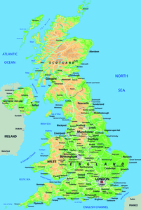 United Kingdom map