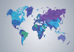 World Map Polygon
