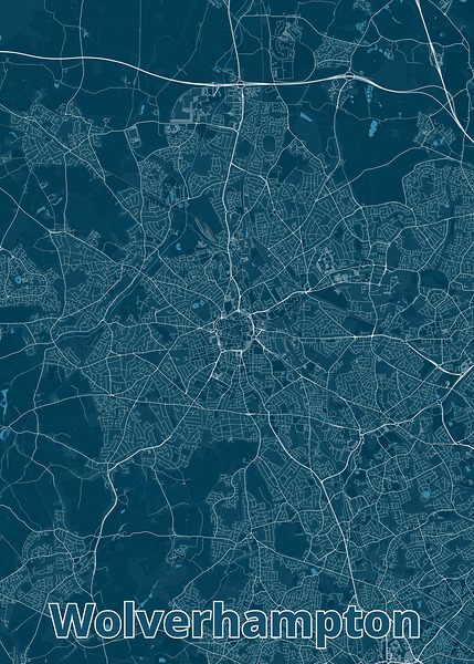 Wolverhampton City Map by SamKal