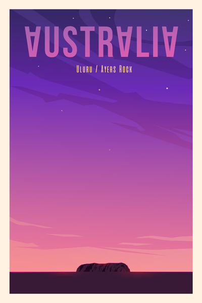 Australia Print